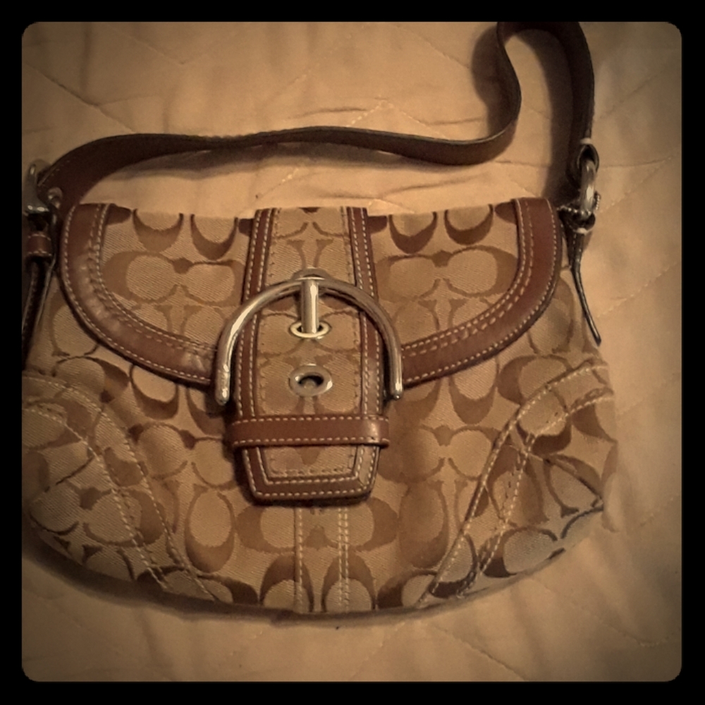 Small Coach hobo bag